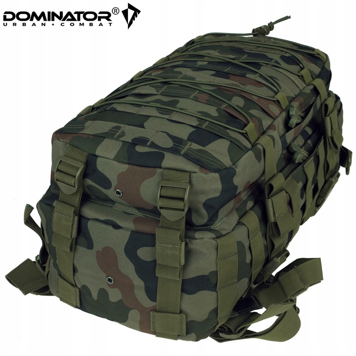PLECAK WOJSKOWY TAKTYCZNY DOMINATOR EDC MOLLE MORO PL WOODLAND wz.93 30L