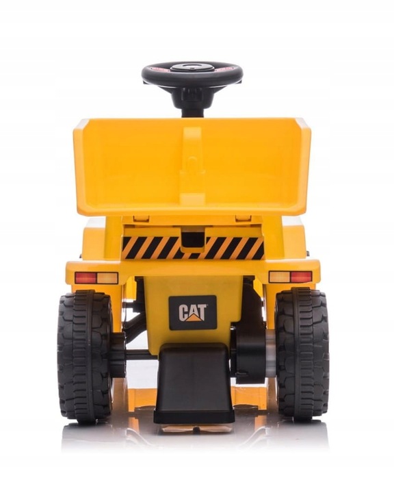 WYWROTKA CATERPILLAR dla dziecka JEŹDZIK na akumulator 6V 4AH