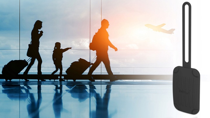 Lokalizator GPS MILI adresówka identyfikator do bagażu MiTag APPLE IOS