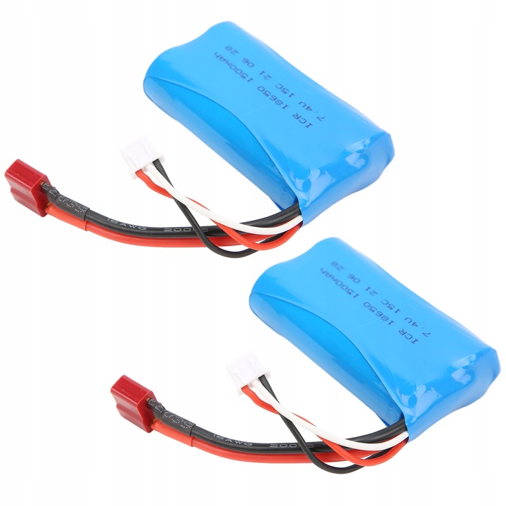 AKUMULATOR 7,4 V 1500 MAH 15C MOŻNA ŁADOWAĆ DO SAMOCHODU RC