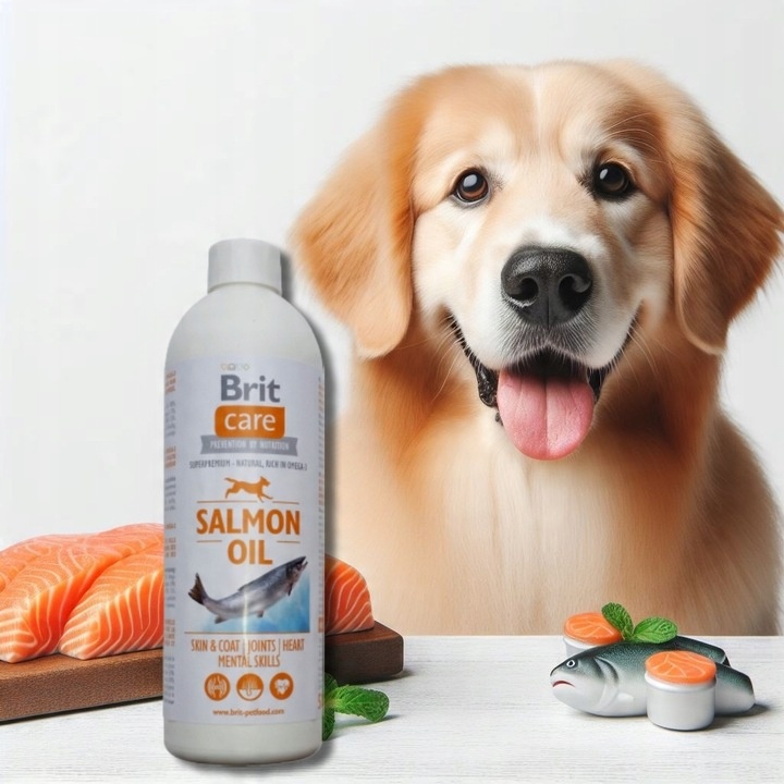 Olej dla psów i kotów Brit (1000 ml )