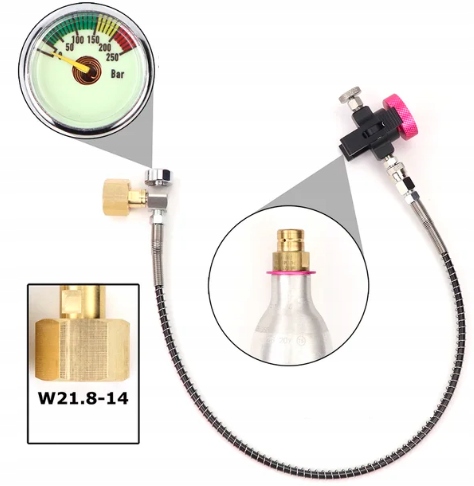 Przetoczka Sodastream Quick Connect Z Wężem Szybki Adapter Do Soda