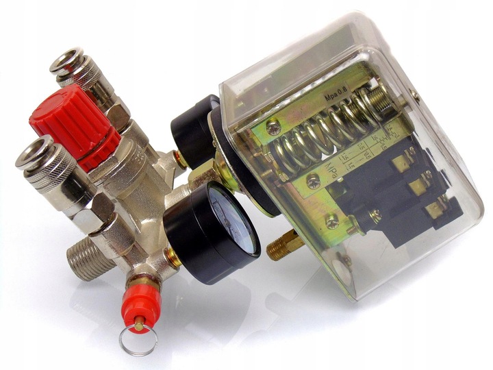 PRESOSTAT 400v włącznik ciśnieniowy do kompresora sprężarki 3 Fazy siłowy