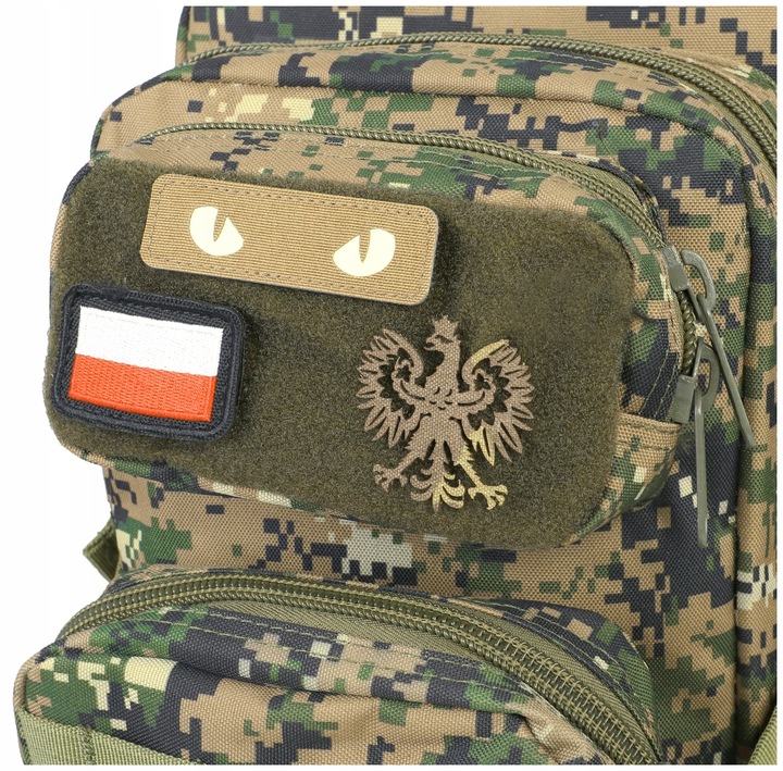PLECAK MĘSKI WOJSKOWY TAKTYCZNY MILITARNY DOMINATOR VELCRO DIGITAL MARPAT
