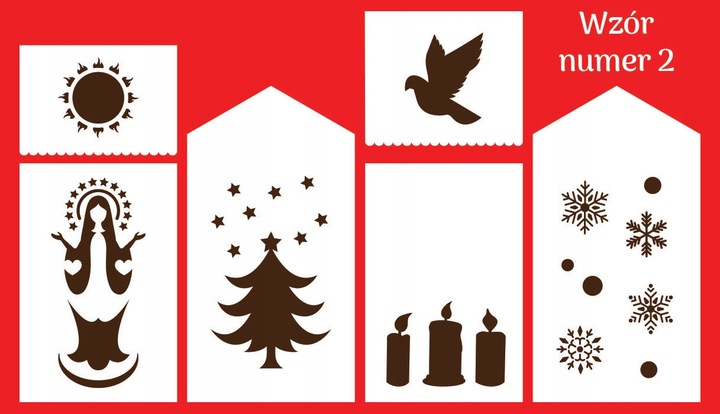 LAMPION ADWENTOWY NA RORATY BIAŁY PODŚWIETLANY