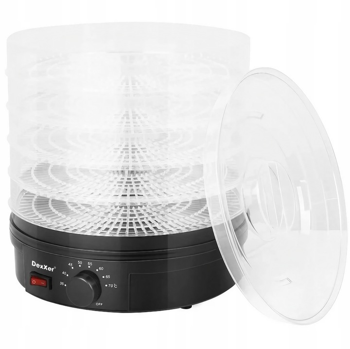 SUSZARKA DO GRZYBÓW OWOCÓW WARZYW SPOŻYWCZA DUŻA 5 SIT 4 CM 500W ŻYWNOŚCI