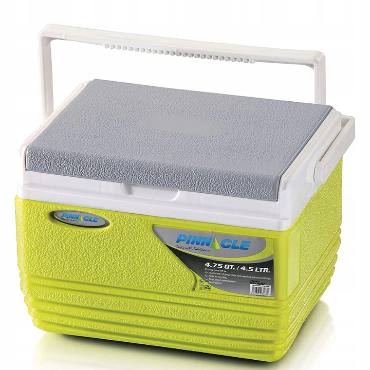 Mała lodóweczka do samochodu Pinnacle TPX 6006 4,5L+2 wkłady chłodzące 200m