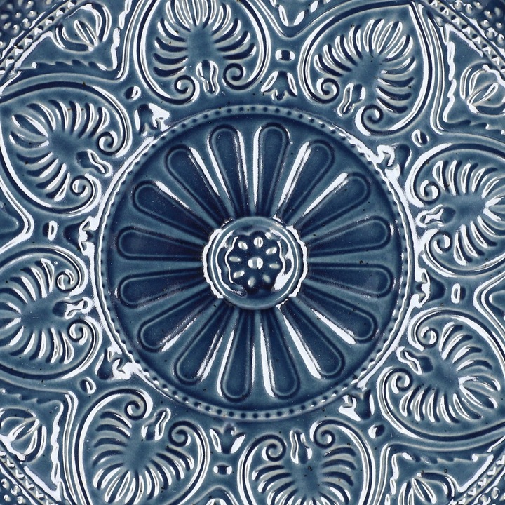 Talerz INDIE obiadowy granatowy 27 cm