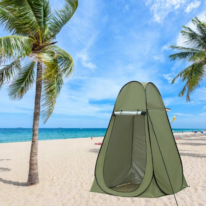 PRZEBIERALNIA PRZENOŚNA NAMIOT PLAŻOWY KEMPINGOWY NA PRYSZNIC TOALETA WC