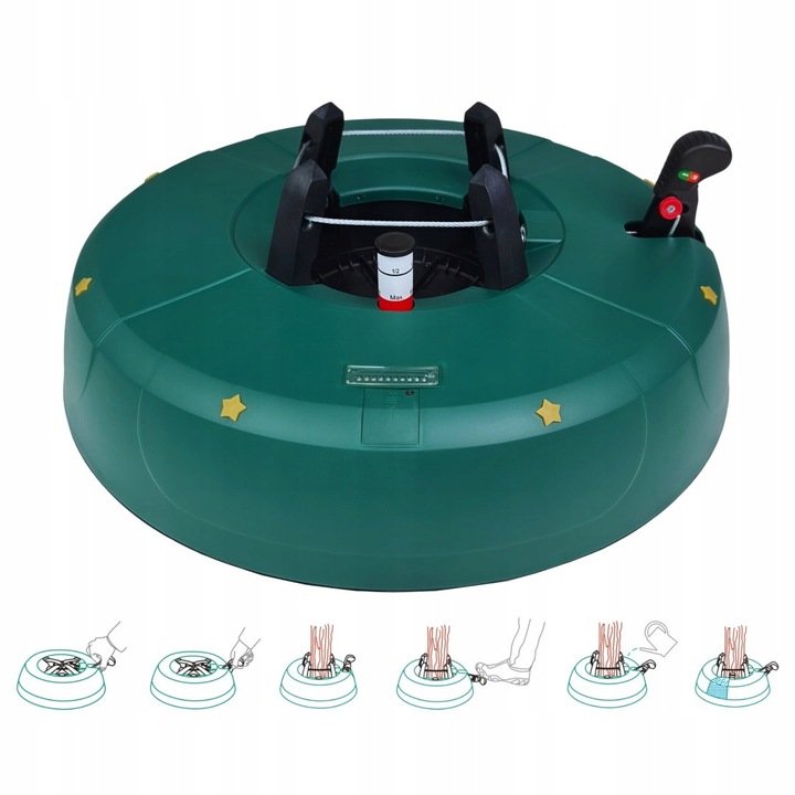 Stojak choinkowy SELECT 4.5 Zielony