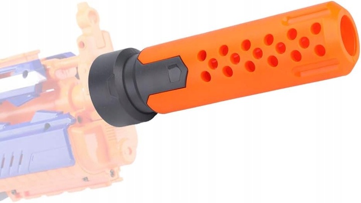 BLASTER SQUAD PISTOLET AUTOMAT MODUŁOWY MAGAZYNEK NA 25 STRZAŁEK +DODATKI