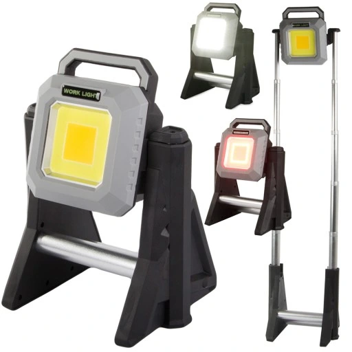 HALOGEN REFLEKTOR AKUMULATOR PRZENOŚNY LED COB USB