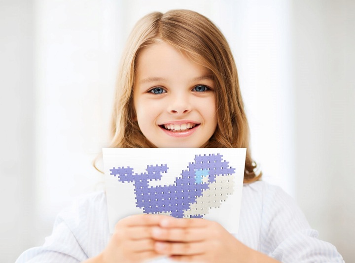 KLOCKI KONSTRUKCYJNE Dla Dzieci Wafle MELI Minis Pastel 400 elementów