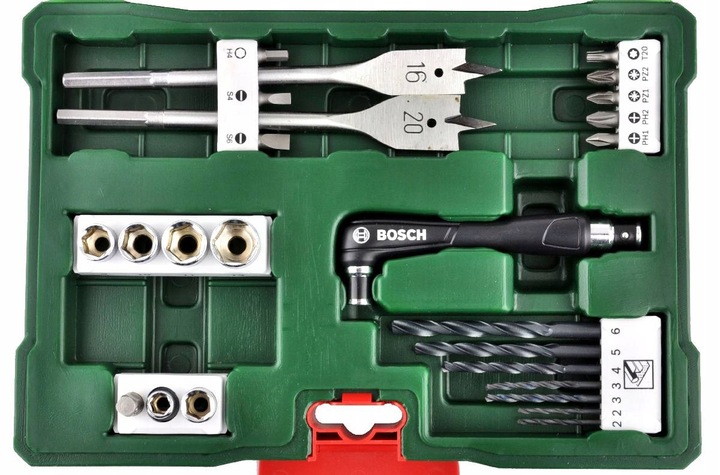 WIERTARKA UDAROWA GSB 600 RE BOSCH V-LINE 41 SZTUK