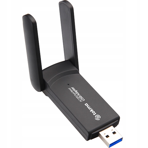 AC1300 ADAPTER KARTA SIECIOWA WiFi Wi-Fi NA USB Z ANTENAMI 1300Mbps 5GHz