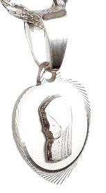 Komunijny Łańcuszek Srebrny 925 Zawieszka (na PREZENT)