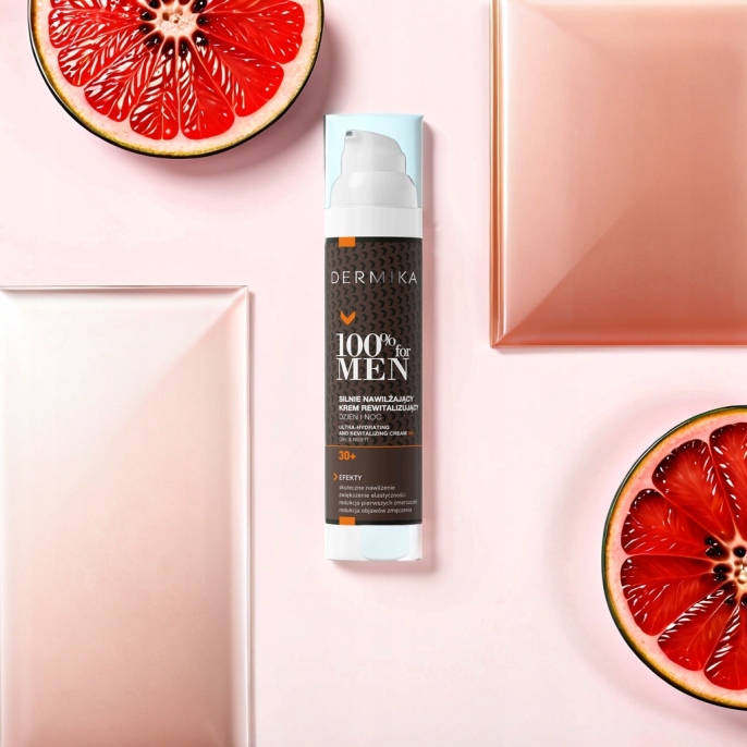 DERMIKA Krem Do Twarzy Dla Mężczyzn 30+ Krem Nawilżający 100% For Men 100ml
