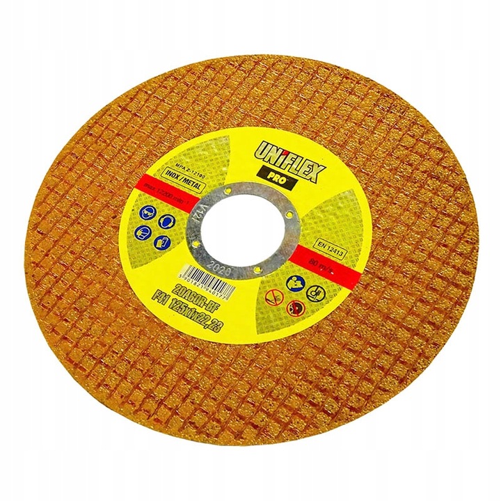 Paczka Tarcz do cięcia Metalu / INOX 125x1x22 PRO