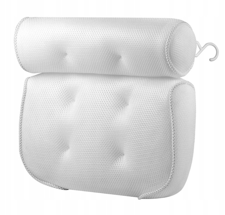 Poduszka kąpielowa do wanny podgłówek zagłówek jacuzzi kąpieli przyssawki