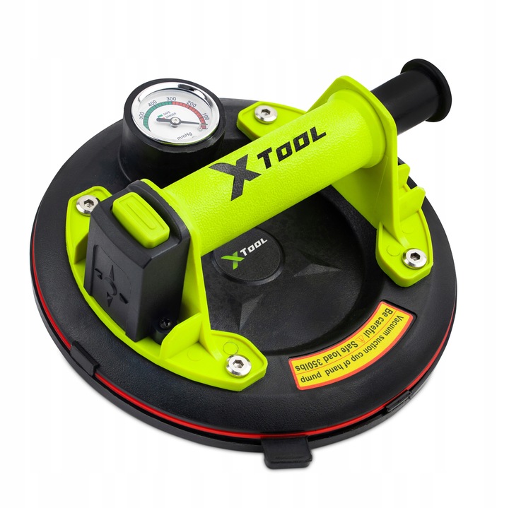 PRZYSSAWKA DO PŁYTEK PRÓŻNIOWA Z POMPKĄ MANOMETR UCHWYT do SZYB GLAZURY 120