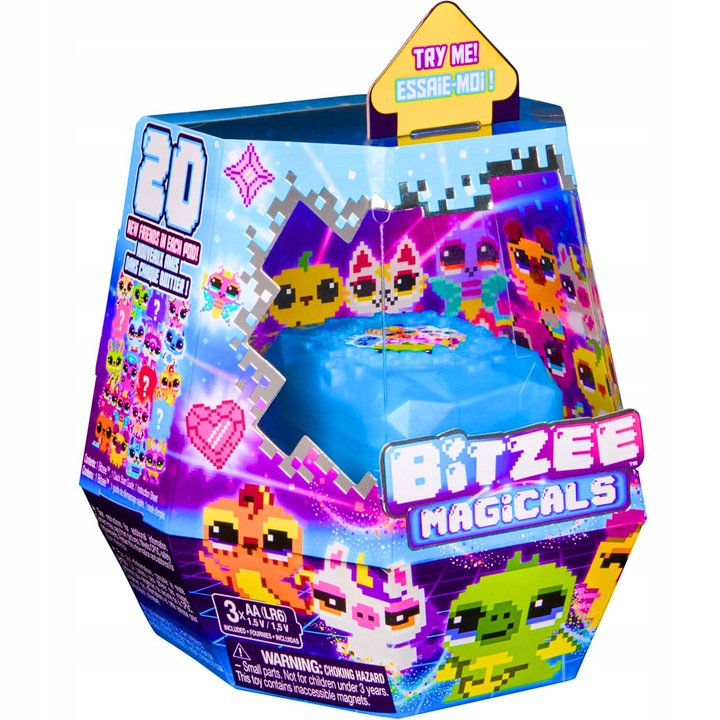 Zwierzątko interaktywne Spin Master Bitzee niebieski