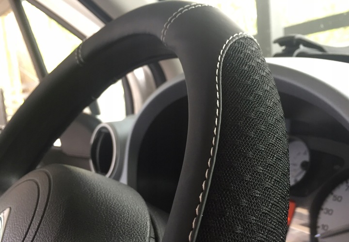 VW Passat B5 B6 B7 Golf 4 5 6 7 Tiguan Touran skóra materiał na kierownice