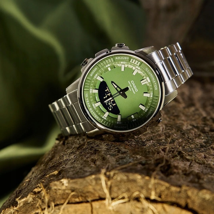 ZEGAREK MĘSKI CASIO AMW-880D-3A + BOX +GRAWER