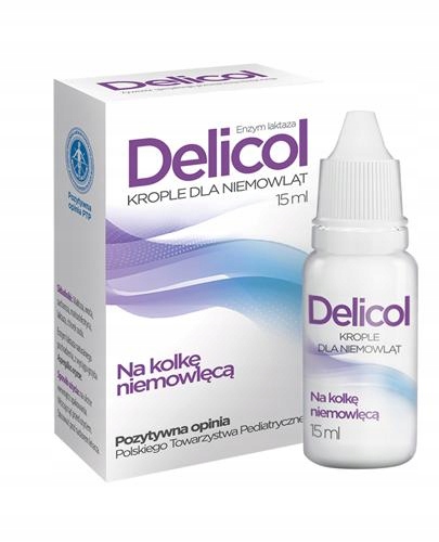 DELICOL Krople na kolkę niemowlęcą, 15 ml
