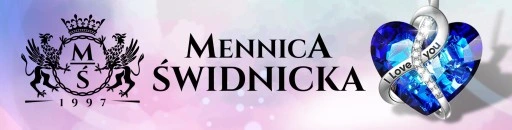 Mennica Świdnicka - Zestaw Prezent na Rocznicę Srebrny Komplet Srebro