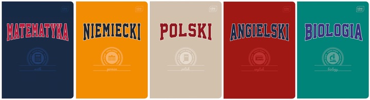 KOMPLET ZESZYTÓW TEMATYCZNYCH ZE ŚCIĄGĄ Hybrid INTERDRUK ZESTAW 10SZT