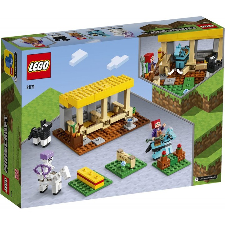 LEGO Minecraft 21171 Stajnia Koni