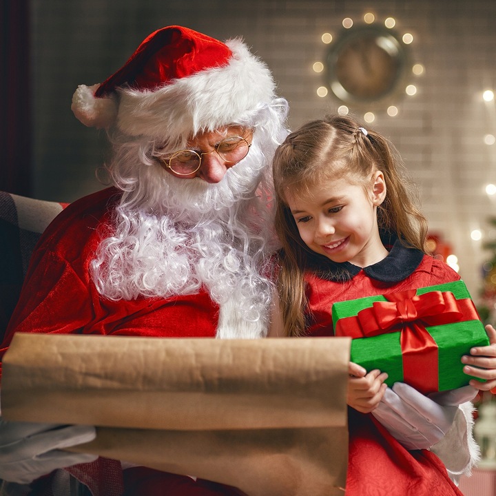 PERUKA I BRODA ZESTAWU ŚWIĘTEGO MIKOŁAJA STRÓJ ŚWIĘTY MIKOŁAJ BOŻ