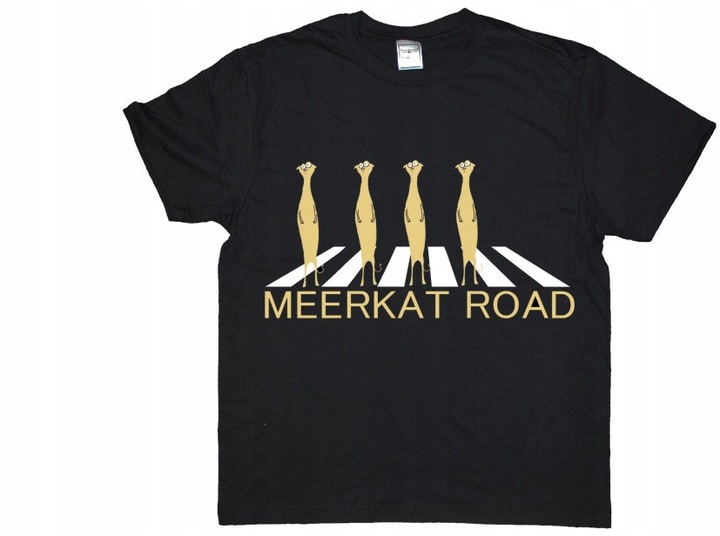 MĘSKA KOSZULKA SURYKATKA SURYKATKI WZORY s1c