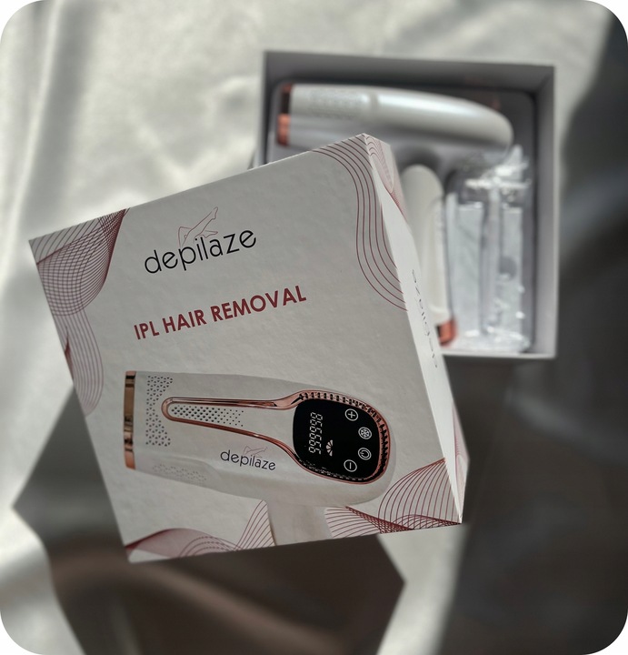 Depilator IPL bezbolesny Depilaze bikini + pudełko na depilator laserowy