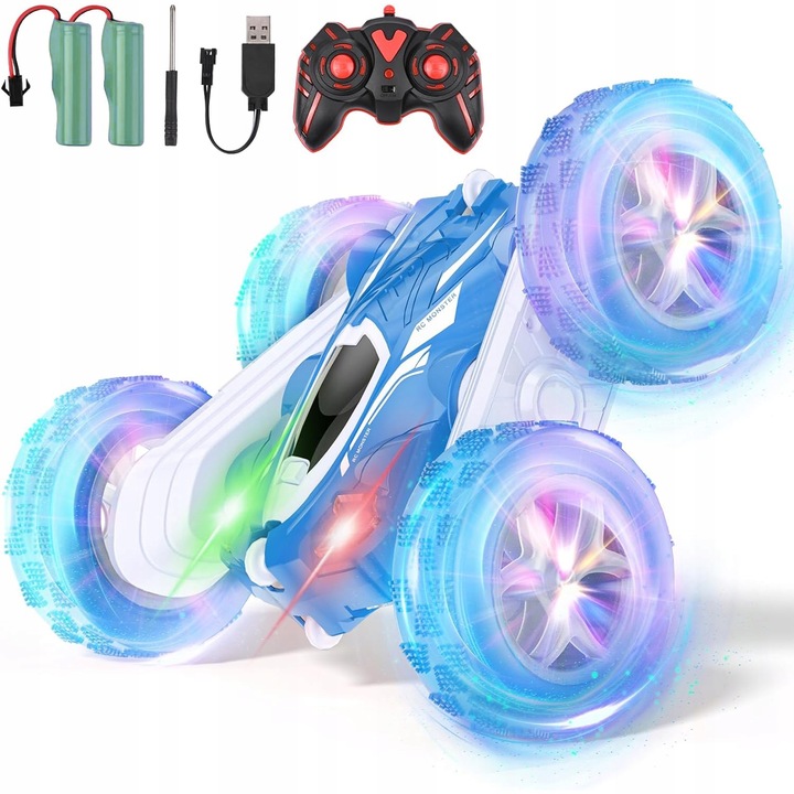 AUTO SAMOCHÓD ZDALNIE STEROWANY TWISTER 360° STEROWANY RĘKĄ PILOTEM 2,4 GHZ