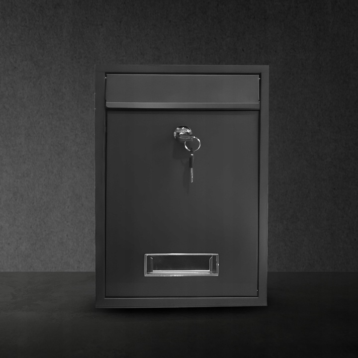 Skrzynka na Listy Pocztowa Pocztę Gazetę Tuba WIZJER Nowoczesna do Domu XL