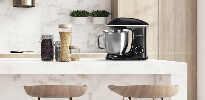 ROBOT kuchenny planetarny WIELOFUNKCYJNY MIKSER 2200W DUŻA misa 6,5L Zeegma