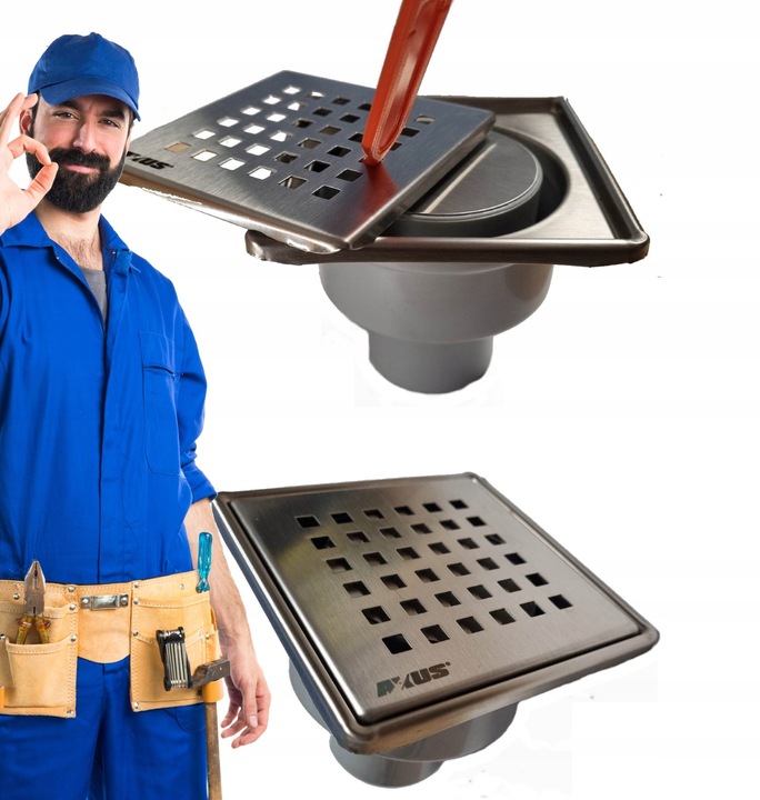 WPUST PODŁOGOWY KRATKA ŚCIEKOWA ANTYZAPACH 10 50