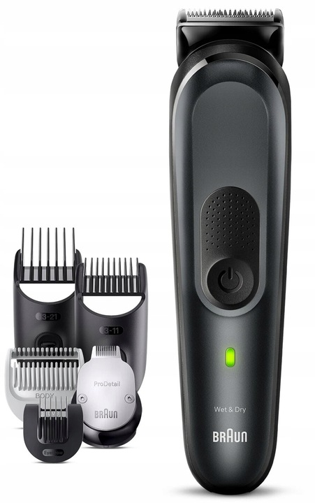 NOWY TRYMER MASZYNKA BRAUN SERIES 7 MGK7491 BOGATY ZESTAW 17w1 ETUI