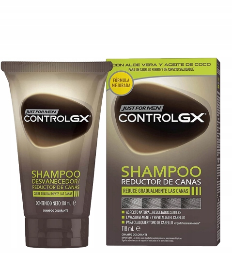 Just For Men Szampon ControlGX do Włosów Męskich redukcja siwizny