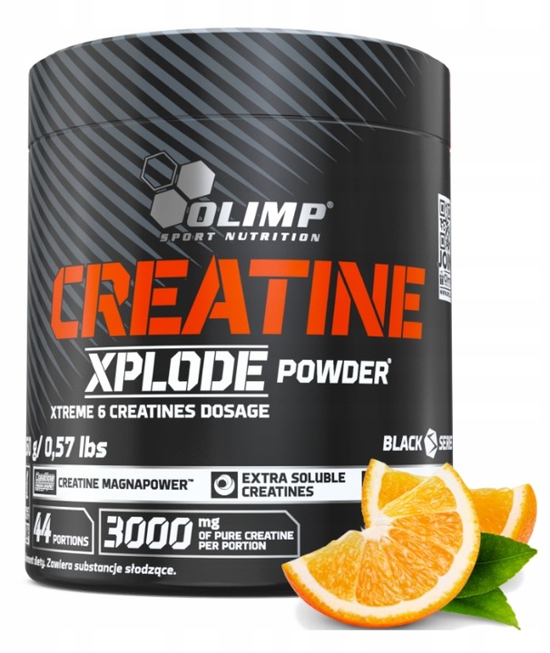 OLIMP CREATINE XPLODE POM 260G KREATYNA SIŁA STACK