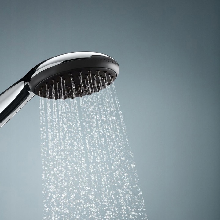 Zestaw prysznicowy GROHE Bateria Termostat Drążek Słuchawka Chrom 34800001