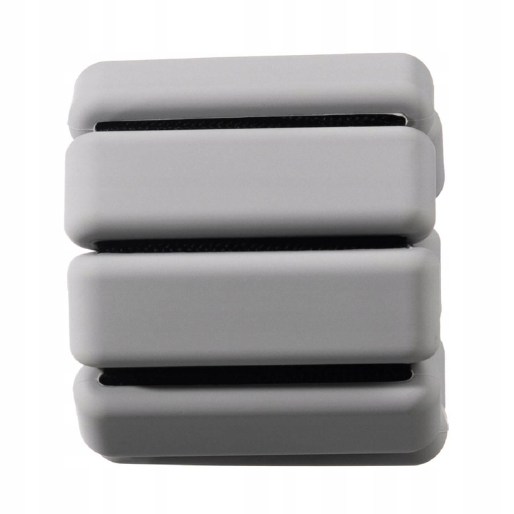 Ciężarki na Kostki i Nadgarstki do Ćwiczeń Regulowane 2x 0,45kg Szare DrFit