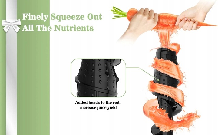 Wyciskarka Wolnoobrotowa do soku Fezen ZM1513 400W