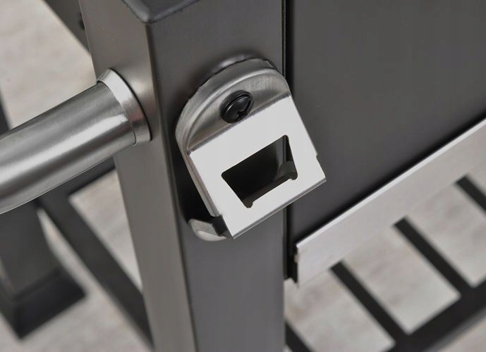 GRILL WĘGLOWY ANGULAR RUSZT ŻELIWNY + POKROWIEC