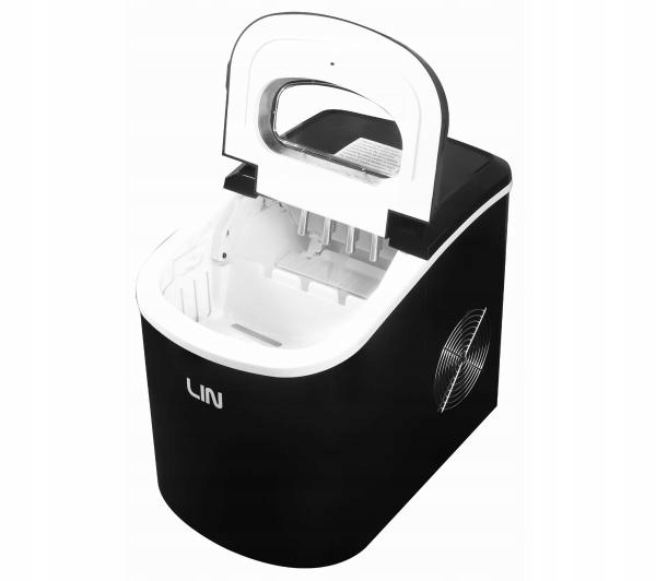 Kostkarka do lodu Lin ICE PRO-B12 112W 2.2L Czarna 9 kostek na cykl