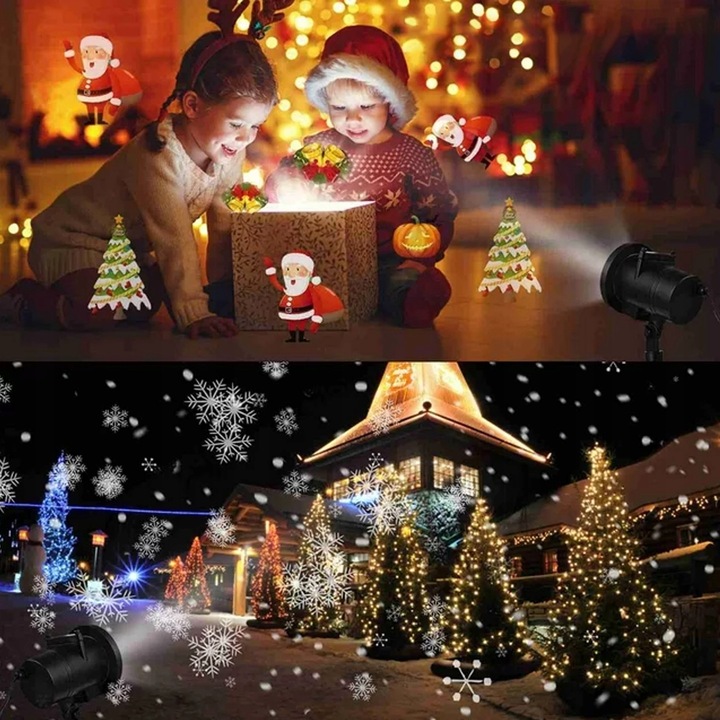 RZUTNIK RZUTNIK PROJEKTOR LASEROWY ZEWNĘTRZNY IP65 12 WZORÓW