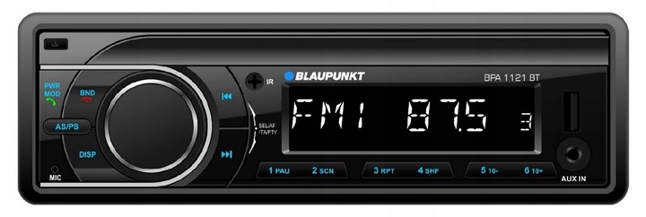 Blaupunkt BPA1121BT radio samochodowe Bluetooth MP3 USB AUX