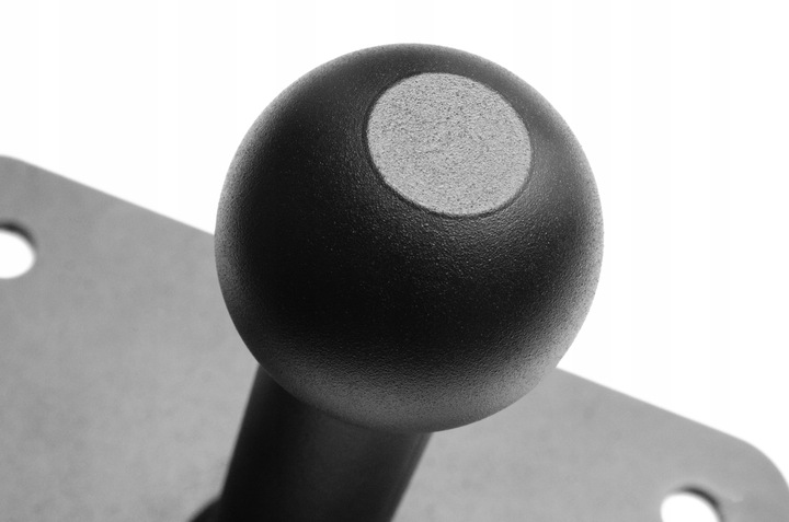 Wieszak do platform rowerowych ścienny kula PEŁNA, toczona CNC