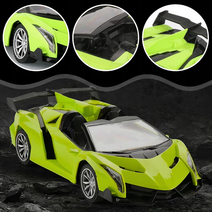 SAMOCHÓD ZDALNIE STEROWANY AUTO NA PILOTA R/C POJAZD DLA DZIECKA NA PREZENT